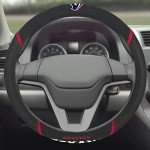 FANMATS 21396 Houston Texans Embroidered Steering Wheel Cover