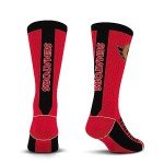 For Bare Feet NHL OTTAWA SENATORS MVP Crew Sock Team Color Large