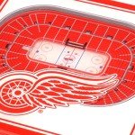 YouTheFan NHL Detroit Red Wings 3D StadiumViews Coasters , 4" x 4"