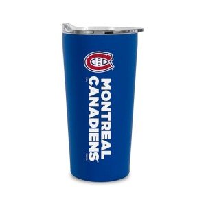 Rico Industries NHL Hockey Montreal Canadiens 18oz Soft Touch, Easy Grip Tumbler