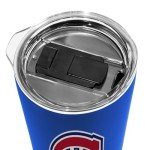 Rico Industries NHL Hockey Montreal Canadiens 18oz Soft Touch, Easy Grip Tumbler