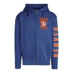 Junk Food Clothing x NFL - Denver Broncos - MVP Zip Hoodie - Unisex Adult Full Zip Hooded Sweatshirt for Men and Women - Size X-Large