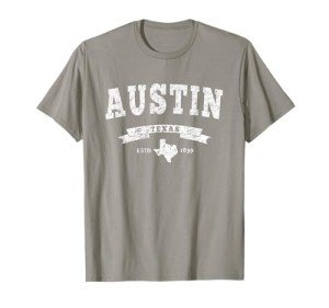 Vintage Austin Shirt Distressed Tee - TX Capital City T-Shirt