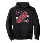 Washington Capitals Force Black Officially Licensed Pullover Hoodie