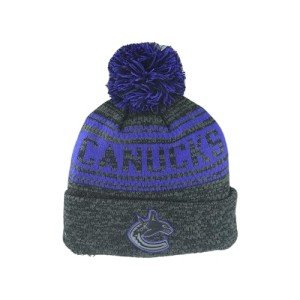 ZHATS Standard NHL Officially Licensed Beanie Pom Snag, Black, One Size