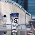 Rico Industries NHL Hockey Winnipeg Jets Mayhem Double Wall 20oz Tritan Tumbler