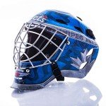 Franklin Sports NHL Winnipeg Jets Hockey Goalie Face Mask - Goalie Mask for Kids Street Hockey - Youth NHL Team Street Hockey Masks