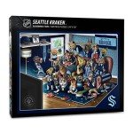 YouTheFan NHL Seattle Kraken Purebred Fans 500pc Puzzle - A Real Nailbiter