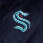 Northwest NHL Seattle Kraken Unisex-Adult Silk Touch Bath Robe, Large/X-Large, Team Colors