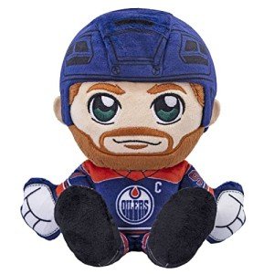 Bleacher Creatures Edmonton Oilers Connor McDavid 8" Kuricha Plush - Soft Chibi Inspired NHL Superstar