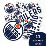 Desert Cactus Edmonton Oilers Sticker NHL Team National Hockey League Vinyl Decal Laptop Water Bottle Car Scrapbook (Type 1-1)
