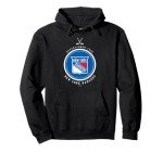 New York Rangers Est 1926 Black Officially Licensed Pullover Hoodie