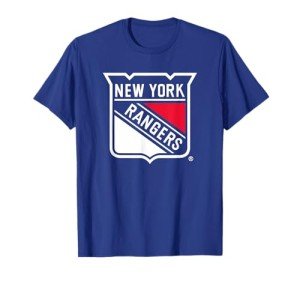 New York Rangers Icon Royal Officially Licensed T-Shirt