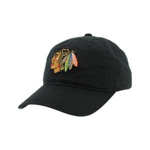 ZHATS Standard NHL Officially Licensed Adjustable Hat Scholarship Icon Black, One Size