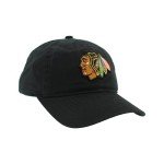 ZHATS Standard NHL Officially Licensed Adjustable Hat Scholarship Icon Black, One Size