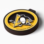 YouTheFan NHL Pittsburgh Penguins 3D Logo Series Ornament, team colors Large