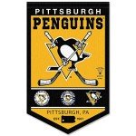 WinCraft Pittsburgh Penguins Heritage History Banner Pennant