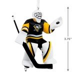 Hallmark NHL Pittsburgh Penguins Goalie Christmas Ornament