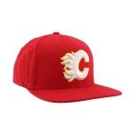 ZHATS Standard NHL Officially Licensed Adjustable Snapback Hat Flat Bill Z11 Icon Team Color, One Size