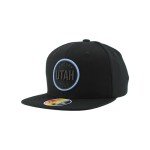 ZHATS Unisex Kid's NHL Officially Licensed Youth Adjustable Snapback Hat Flat Bill Z11 Black Element, One Size
