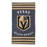 Northwest NHL Vegas Golden Knights Beach Towel, 30" x 60", Stripes