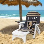 Northwest NHL Vegas Golden Knights Beach Towel, 30" x 60", Stripes