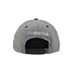 ZHATS Standard NHL Officially Licensed Adjustable Snapback Hat Chambray Heather Black, One Size