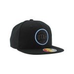ZHATS Unisex Kid's NHL Officially Licensed Youth Adjustable Snapback Hat Flat Bill Z11 Black Element, One Size