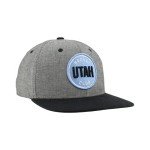 ZHATS Standard NHL Officially Licensed Adjustable Snapback Hat Chambray Heather Black, One Size