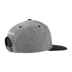 ZHATS Standard NHL Officially Licensed Adjustable Snapback Hat Chambray Heather Black, One Size