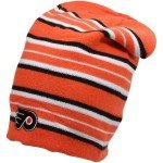 Reebok Philadelphia Flyers Face OFF Headwear Reversible Cuffless Long Knit HAT