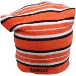 Reebok Philadelphia Flyers Face OFF Headwear Reversible Cuffless Long Knit HAT