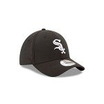unisex MLB Chicago White Sox Team Classic Game 39Thirty Stretch Fit Cap, Black, Small/Medium
