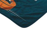 Northwest NHL San Jose Sharks Unisex-Adult Raschel Throw Blanket, 60" x 80", Inspired
