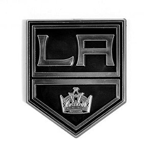 FANMATS 60302 Los Angeles Kings Molded Chrome Plastic Emblem