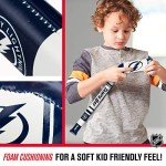 Franklin Sports Tampa Bay Lightning NHL Mini Soft Hockey Stick Set - NHL Team Soft Foam Mini Hockey Stick and Ball Set - Great Toy for Kids