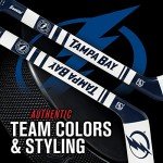 Franklin Sports Tampa Bay Lightning NHL Mini Soft Hockey Stick Set - NHL Team Soft Foam Mini Hockey Stick and Ball Set - Great Toy for Kids