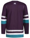 adidas Anaheim Ducks Purple 30th Anniversary Authentic Jersey (50/Medium)