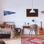 Rico Industries NHL Hockey Tampa Bay Lightning Primary 12" x 30" Felt Wall Décor Pennant - Great for Home/Bed Room/Man Cave Décor