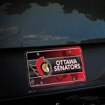 Rico Industries NHL Ottawa Senators Metal License Plate Tag