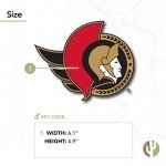 Desert Cactus Ottawa Senators Team NHL National Hockey League Sticker Vinyl Decal Laptop Water Bottle Car Scrapbook (Individual A)