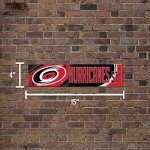 Rico Industries HSN8001 Plastic Street Sign , Carolina Hurricanes