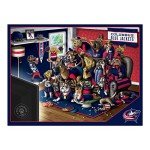 YouTheFan NHL Columbus Blue Jackets Purebred Fans 500pc Puzzle - A Real Nailbiter