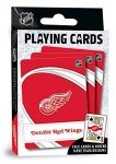 MasterPieces Family Games - NHL Detroit Red Wings Playing Cards - Officially Licensed Playing Card Deck For Adults, Kids, And Family