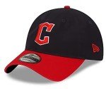New Era MLB Core Classic 9TWENTY 2-Tone Adjustable Hat Cap One Size Fits All (as1, Alpha, one_Size, Cleveland Guardians)