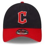 New Era MLB Core Classic 9TWENTY 2-Tone Adjustable Hat Cap One Size Fits All (as1, Alpha, one_Size, Cleveland Guardians)
