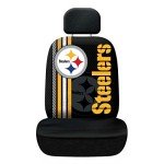 Fremont Die NFL Pittsburgh Steelers Rally Seat Cover, Universal Fit, Universal Fit, Team Colors
