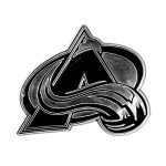 FANMATS 60296 Colorado Avalanche Molded Chrome Plastic Emblem
