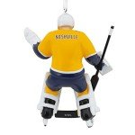 Hallmark NHL Nashville Predators Goalie Christmas Ornament (0001OSL1754)