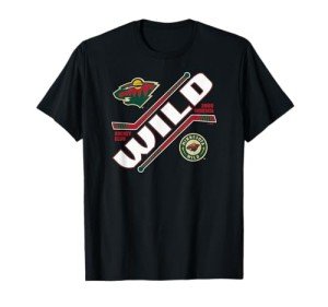 Minnesota Wild Force Black Officially Licensed T-Shirt